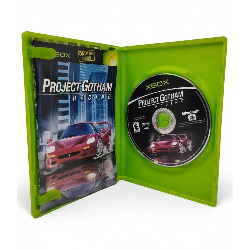 Project Gotham Racing Xbox Original Console Game CIB Driving Simulation Racer